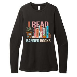 Im With The Banned Banned Books Reading Books Womens CVC Long Sleeve Shirt