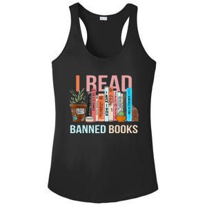 Im With The Banned Banned Books Reading Books Ladies PosiCharge Competitor Racerback Tank