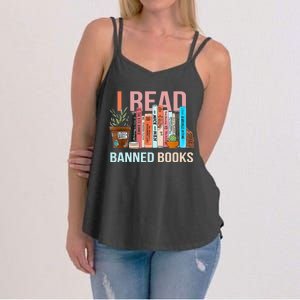 Im With The Banned Banned Books Reading Books Women's Strappy Tank