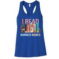 Im With The Banned Banned Books Reading Books Women's Racerback Tank