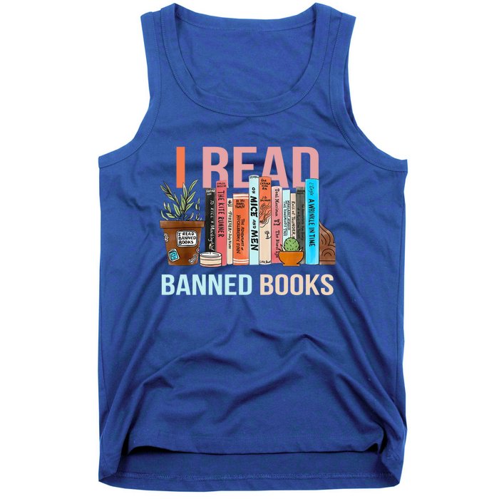 Im With The Banned Banned Books Reading Books Tank Top