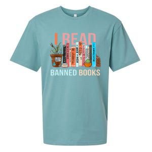 Im With The Banned Banned Books Reading Books Sueded Cloud Jersey T-Shirt