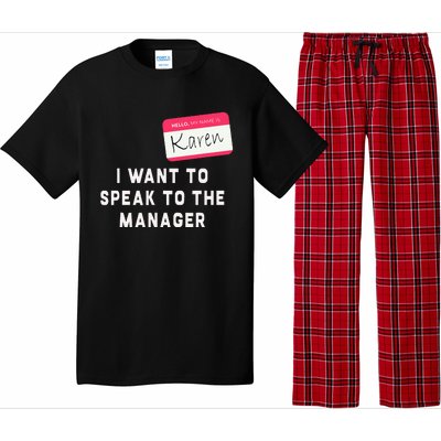 I Want To Speak To The Manager Karen Halloween Costume Pajama Set