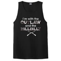 IM With The Outlaw And The Hillbilly 2024 Saying Quote PosiCharge Competitor Tank