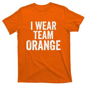 I Wear Team Orange F1 Racing Car T-Shirt