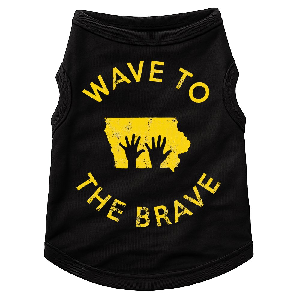Iowa Wave to the Brave Football Childrens Hospital Doggie Tank
