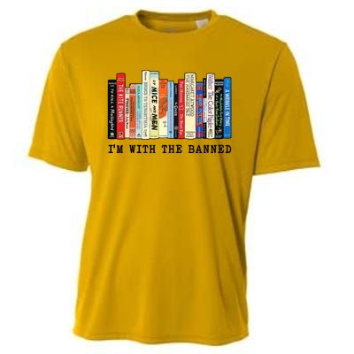 Im With The Banned Book Funny Cooling Performance Crew T-Shirt