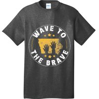 Iowa Wave To The Brave Football Childrens Hospital T-Shirt