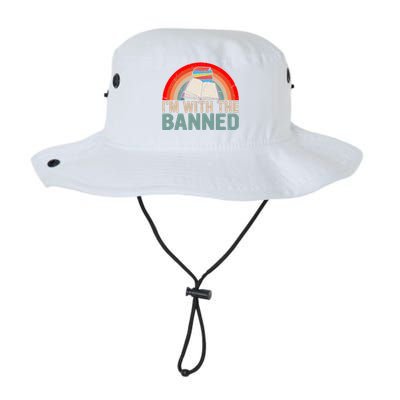 Im With The Banned Read Banned Books Lover Bookworm Legacy Cool Fit Booney Bucket Hat