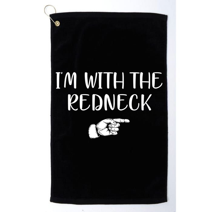 Im With The Redneck Golf Towel