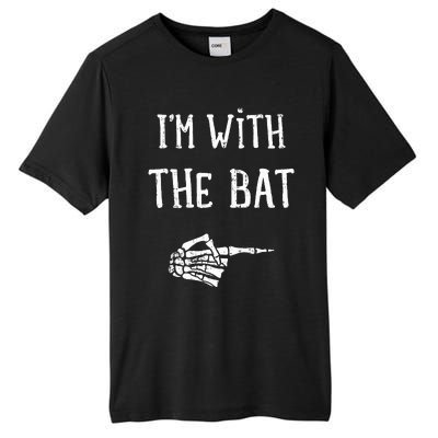 IM With The Bat Funny Matching Couple Costume Halloween Tall Fusion ChromaSoft Performance T-Shirt