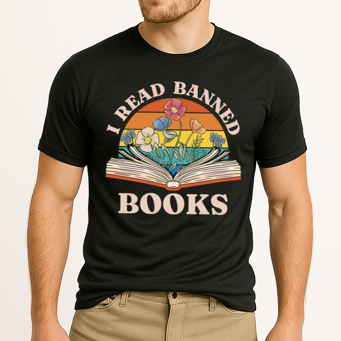 Im With The Banned Banned Books Reading Books Cooling Performance Crew T-Shirt