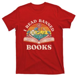 Im With The Banned Banned Books Reading Books T-Shirt