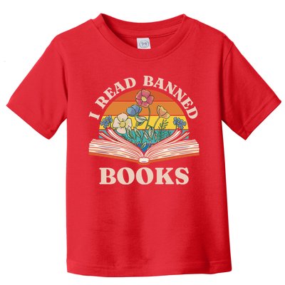 Im With The Banned Banned Books Reading Books Toddler T-Shirt