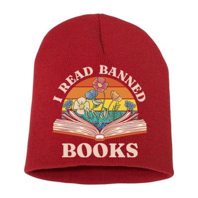 Im With The Banned Banned Books Reading Books Short Acrylic Beanie