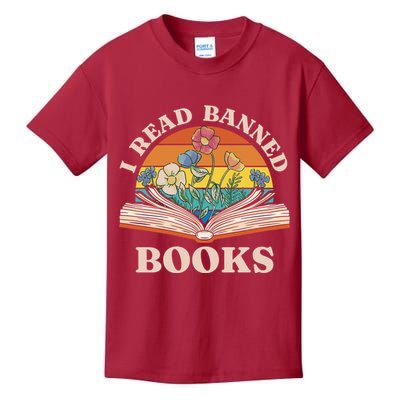 Im With The Banned Banned Books Reading Books Kids T-Shirt