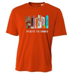 I'm With The Banned Books I Read Banned Books Lovers Cooling Performance Crew T-Shirt