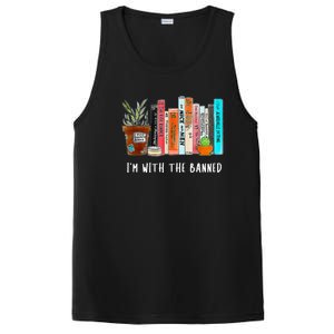 I'm With The Banned Books I Read Banned Books Lovers PosiCharge Competitor Tank