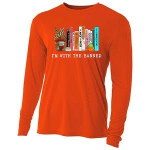 Im With The Banned Books I Read Banned Books Lovers Cooling Performance Long Sleeve Crew