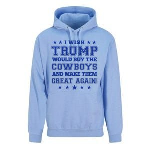 I Wish Trump Would Buy The Cow And Make Them Great Again Unisex Surf Hoodie