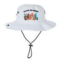 I'm With The Banned Funny Book Readers I Read Banned Books Legacy Cool Fit Booney Bucket Hat