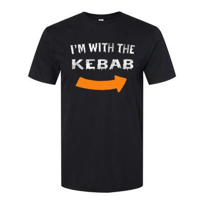 Im With The Kebab Funny Lazy Halloween Costume Softstyle CVC T-Shirt