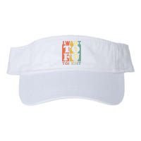 I Want Tofu Tonight Retro Funny Vegan Vegetarian Valucap Bio-Washed Visor