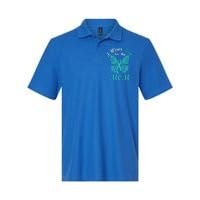 I Wear Teal For My Mom Cervical Cancer Awareness Gift Softstyle Adult Sport Polo