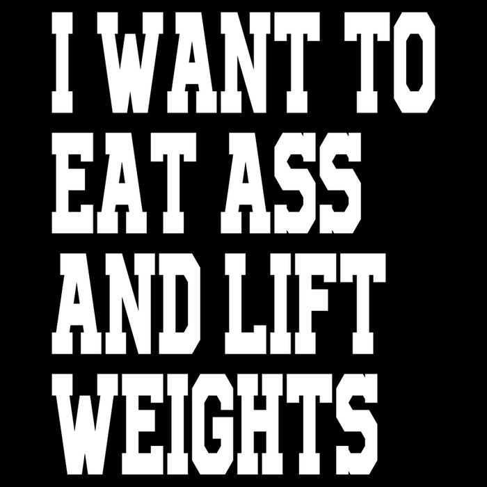 I Want To Eat Ass And Lift Weights Cooling Performance Long Sleeve Crew