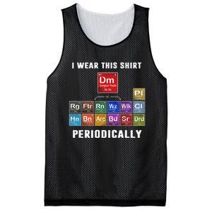 I Wear This Shir Periodically Classes DnD Mesh Reversible Basketball Jersey Tank