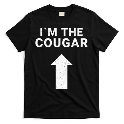 I´m With The Cougar Humor Halloween Birthday Gift T-Shirt