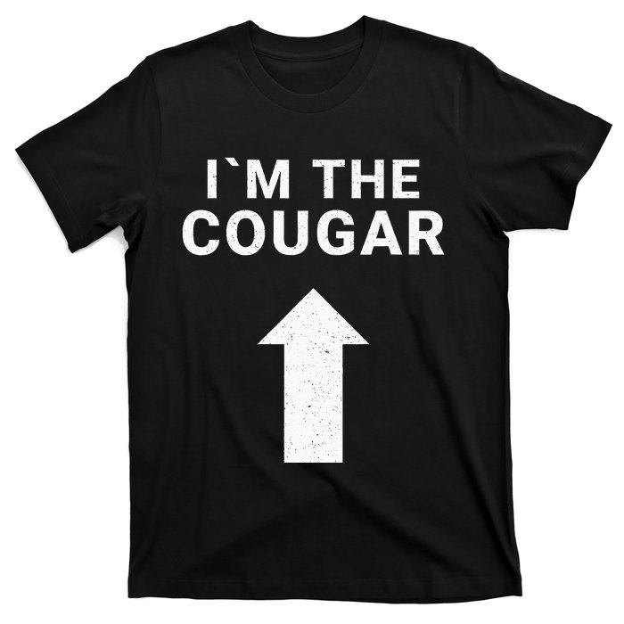 I´m With The Cougar Humor Halloween Birthday Gift T-Shirt