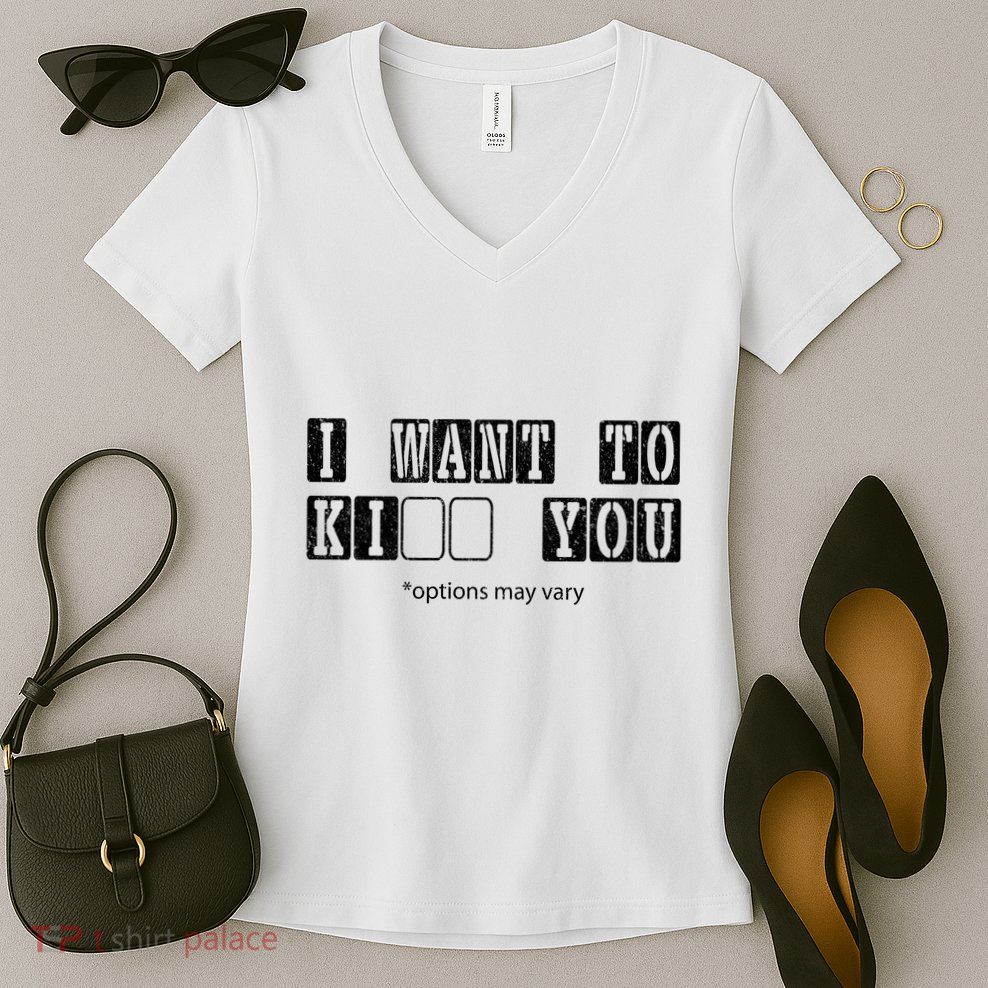 I Want To Options Mary Vary Funny Women's V-Neck T-Shirt