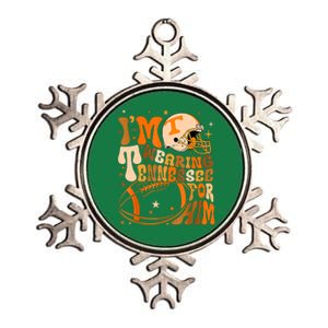 Im Wearing Tennessee Orange For Him Tennessee Football Metallic Star Ornament