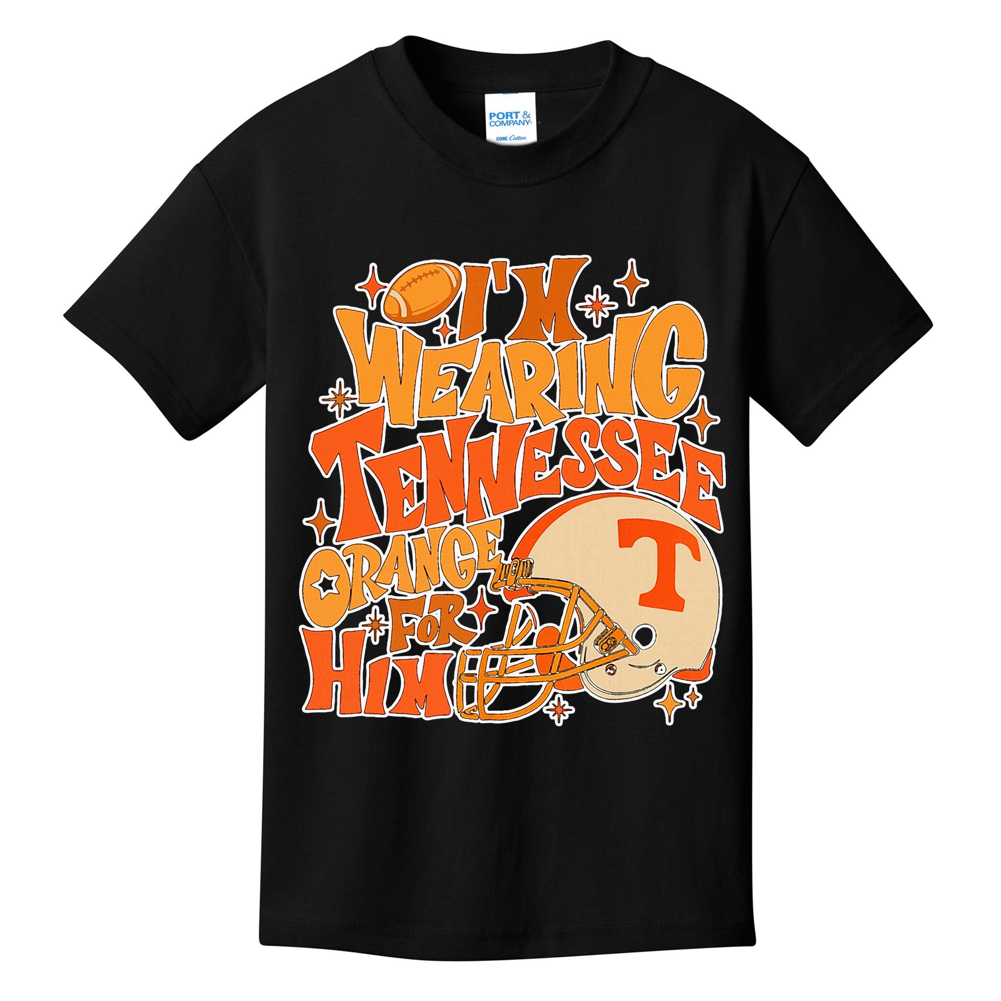 IM Wearing Tennessee Orange For Him Kids T-Shirt