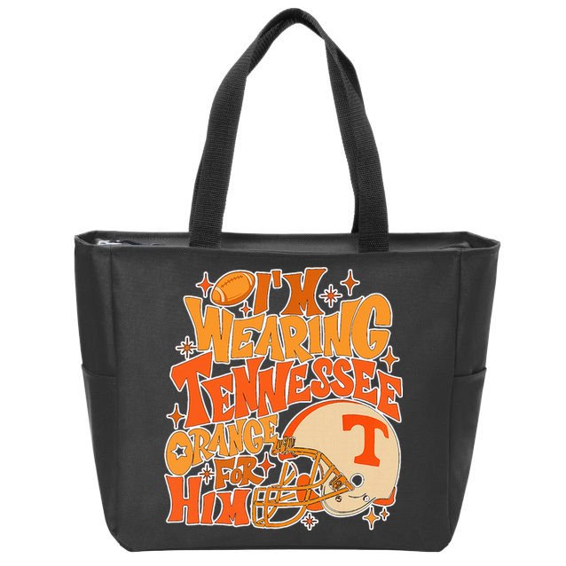 IM Wearing Tennessee Orange For Him Zip Tote Bag