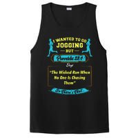 I Wanted To Go Jogging But Proverbs 28 1 PosiCharge Competitor Tank