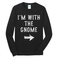 IM With The Gnome Costume Halloween Matching Couple Tall Long Sleeve T-Shirt