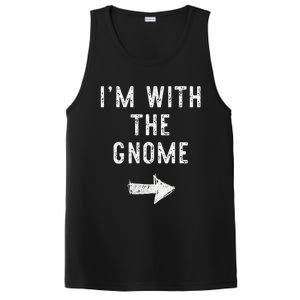 IM With The Gnome Costume Halloween Matching Couple PosiCharge Competitor Tank