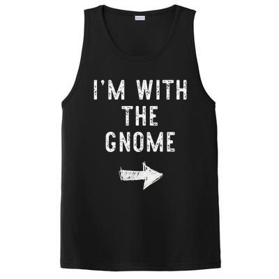 IM With The Gnome Costume Halloween Matching Couple PosiCharge Competitor Tank