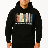 IM With The Banned Banned Books Reading Books Hoodie