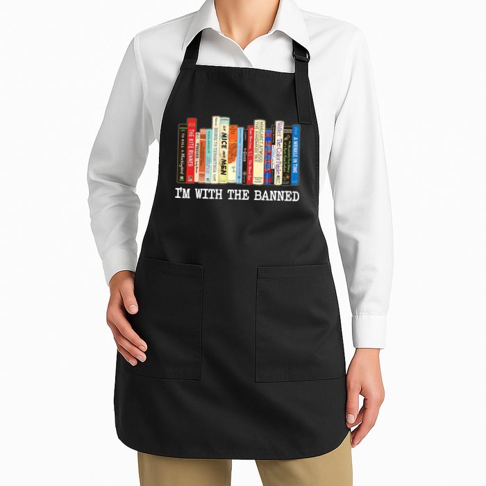 IM With The Banned Banned Books Reading Books Apron