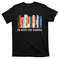 IM With The Banned Banned Books Reading Books T-Shirt