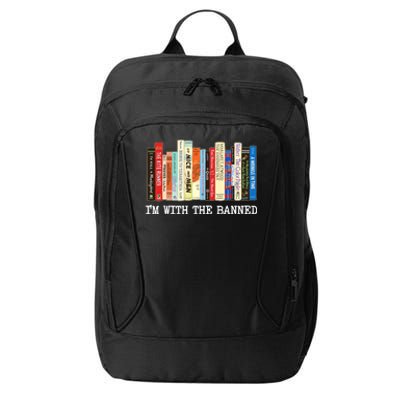 IM With The Banned Banned Books Reading Books City Backpack