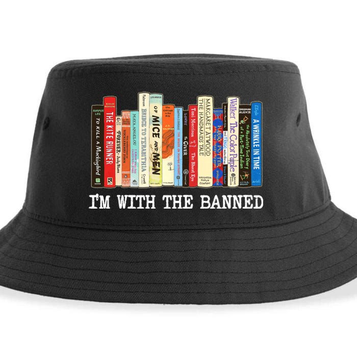 IM With The Banned Banned Books Reading Books Sustainable Bucket Hat