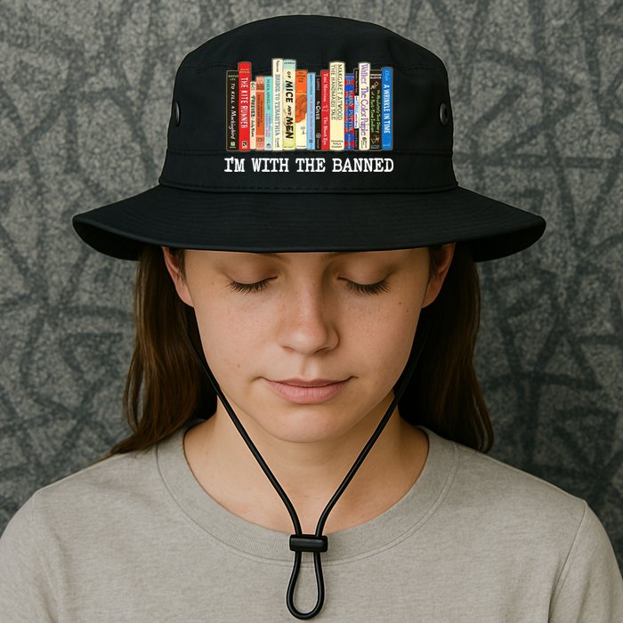 IM With The Banned Banned Books Reading Books Bucket Hat