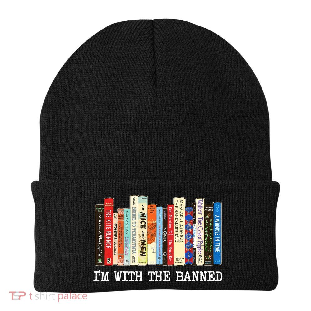 IM With The Banned Banned Books Reading Books Beanie