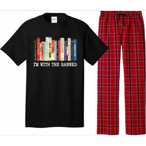 IM With The Banned Banned Books Reading Books Pajama Set