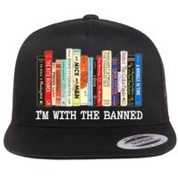 IM With The Banned Banned Books Reading Books Flatbill Hat