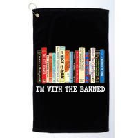 IM With The Banned Banned Books Reading Books Golf Towel
